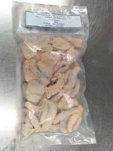 Breaded octopus