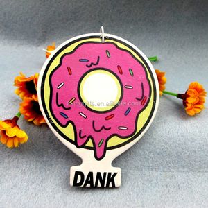 Custom made wholesale OEM airfreshner for car hanging air freshener paper