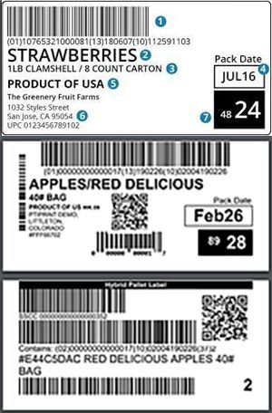 barcode labels