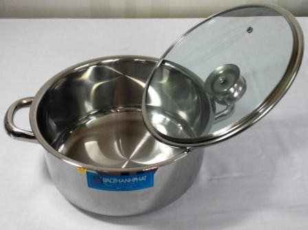 Stainless steel pot