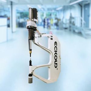 Automated Die Cutting and Embossing Machine - Servo Motorized Die Cutting Machine for Sheet Metal Pass-Throughs, ECKOLD®