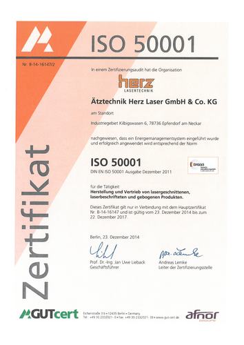 Ätztechnik Herz GmbH & Co. KG Laser cutting parts