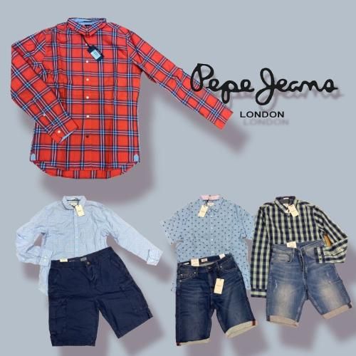 PEPE JEANS OUTLET  - PEPE JEANS OUTLET MAN AND WOMAN CLOTHING - NEW 1ST QUANLITY MIX