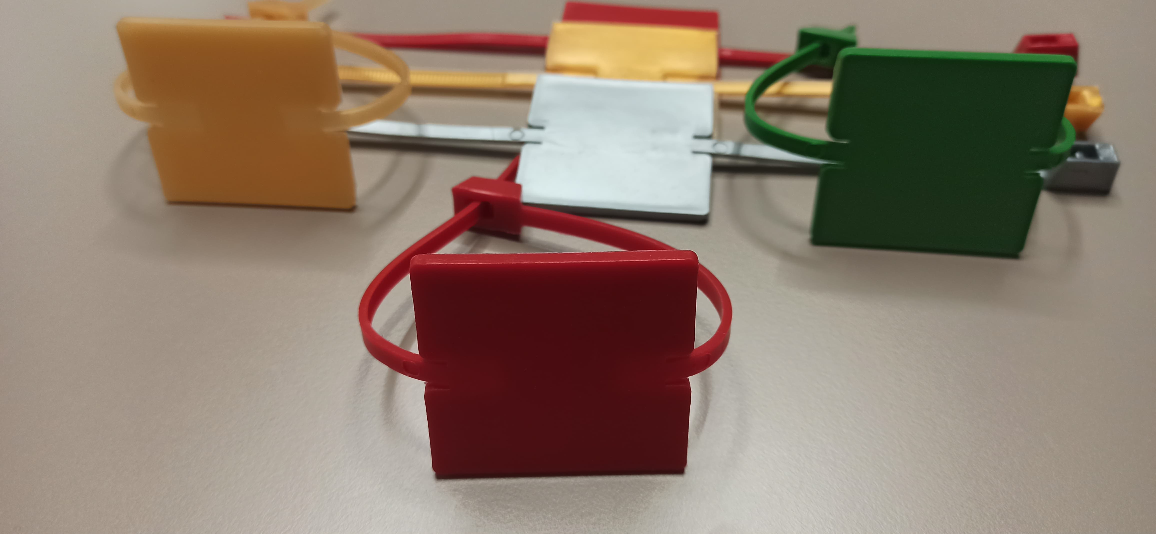 Reusable Cable Tie with a label area  - Cable Tie