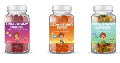 LEDA GUMMY - LEDA GUMMY SAMBUCUS, LEDA GUMMY SUPPORT and LEDA GUMMY MULTIVITAMIN