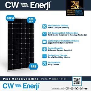 60 Cell Perc Mono Solar Panels - cwt280-60pm, cwt275-60pm, cwt270-60pm