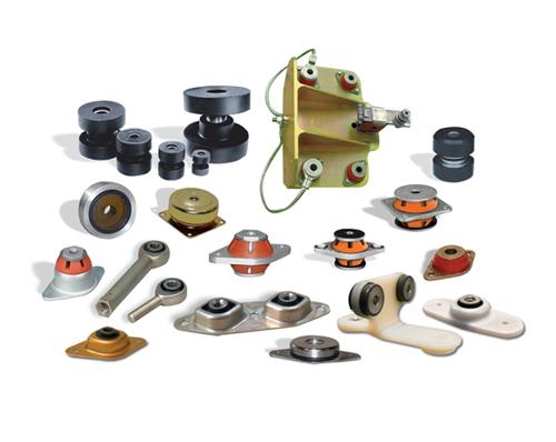 Custom elastomers and devices for... - Noise, vibration, and energy-damping components