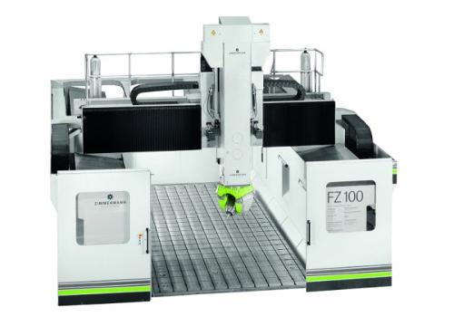 CNC Portal Milling Machine FZ100 - 6 Axes - CNC Portal Milling Machine FZ100 for the volumetric machining of aluminum, composite