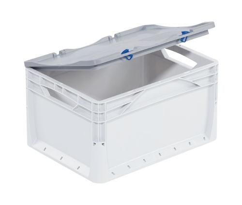 lightline hinged lids 400 x 300 mm -... - EURO-NORM lightline