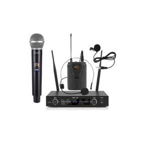New Design UHF Wireless Microphone System is Wireless Microphone Professional For Performance