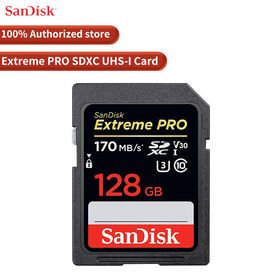 100% secure digital original 32G 64G 128G 256G 512G 1TB Extreme PRO SDXC UHS-I Card-4K UHD, SD Card-SDSDXXY-GN4IN