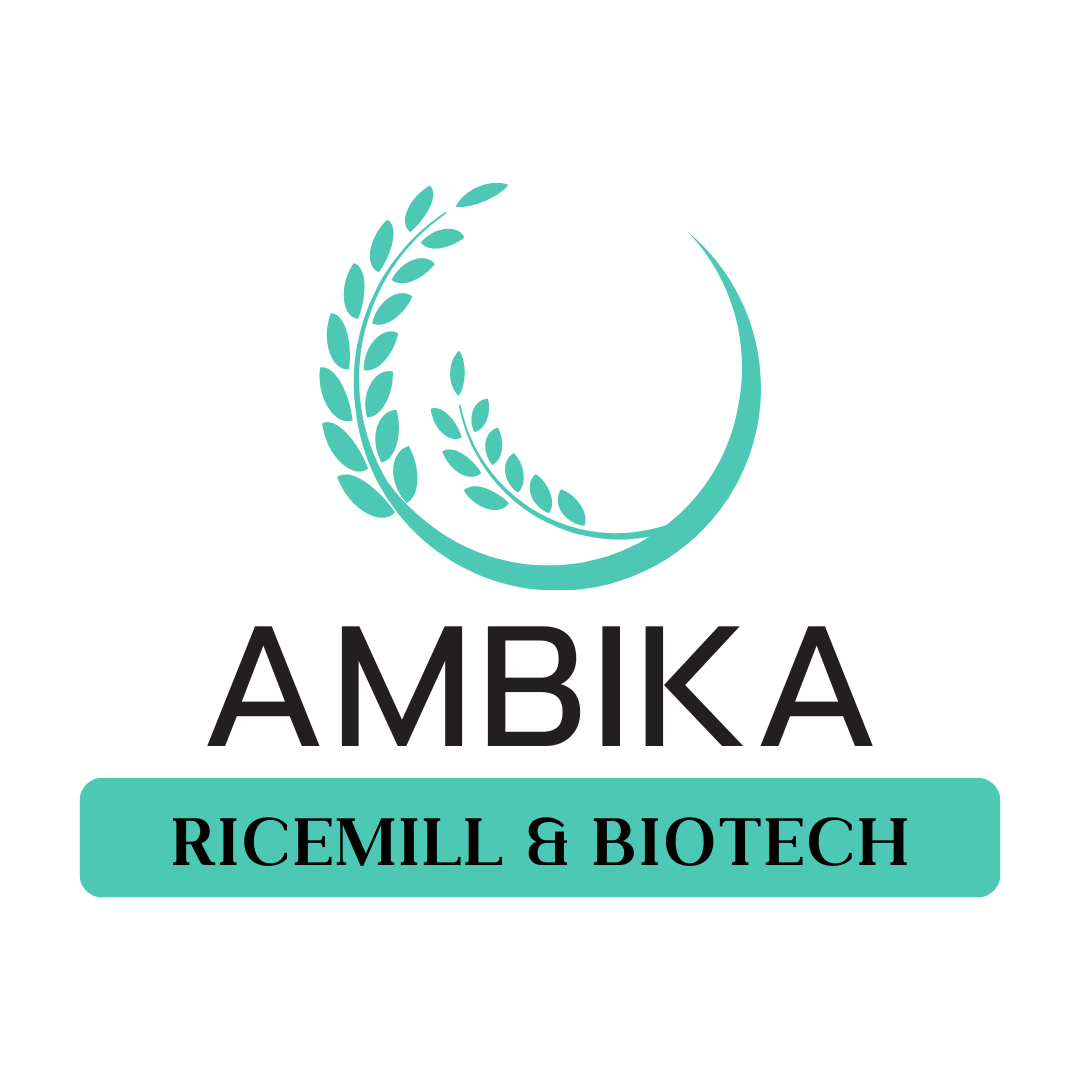 Ambika Rice Mill & Ambika Biotech logo