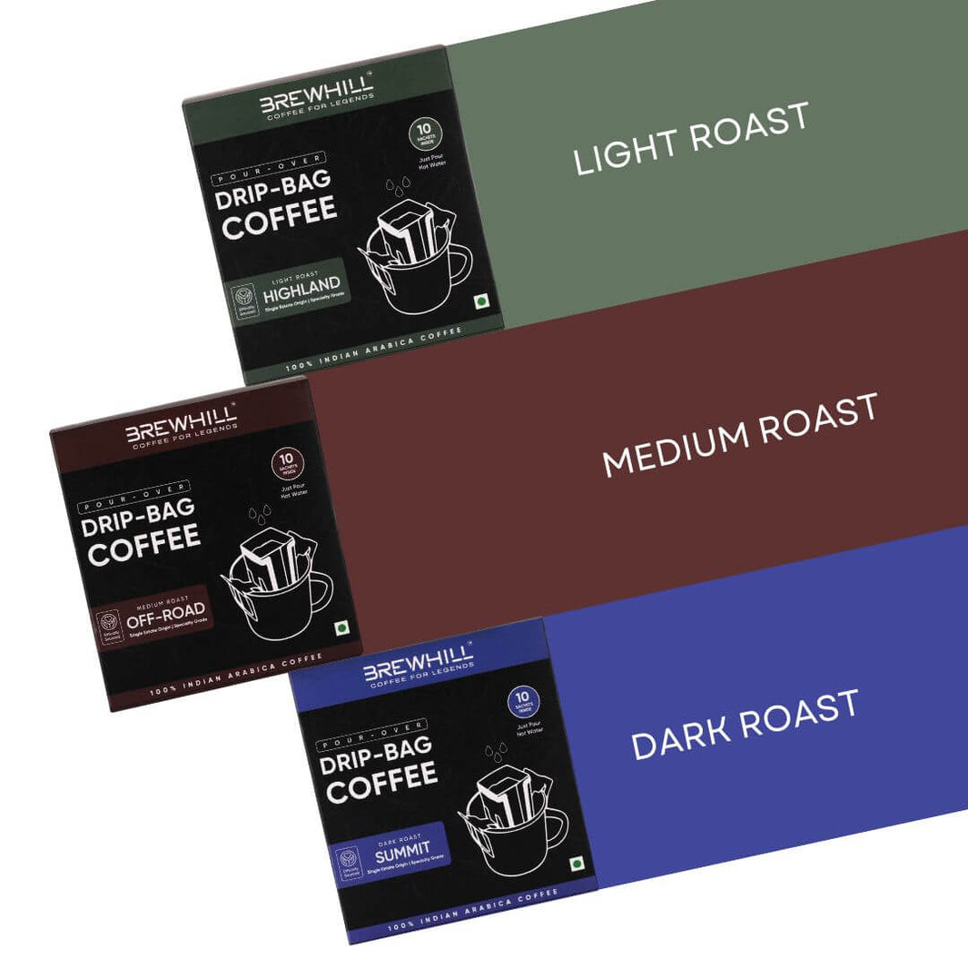 Brewhill Coffee Pour-Over Drip Bag Coffee