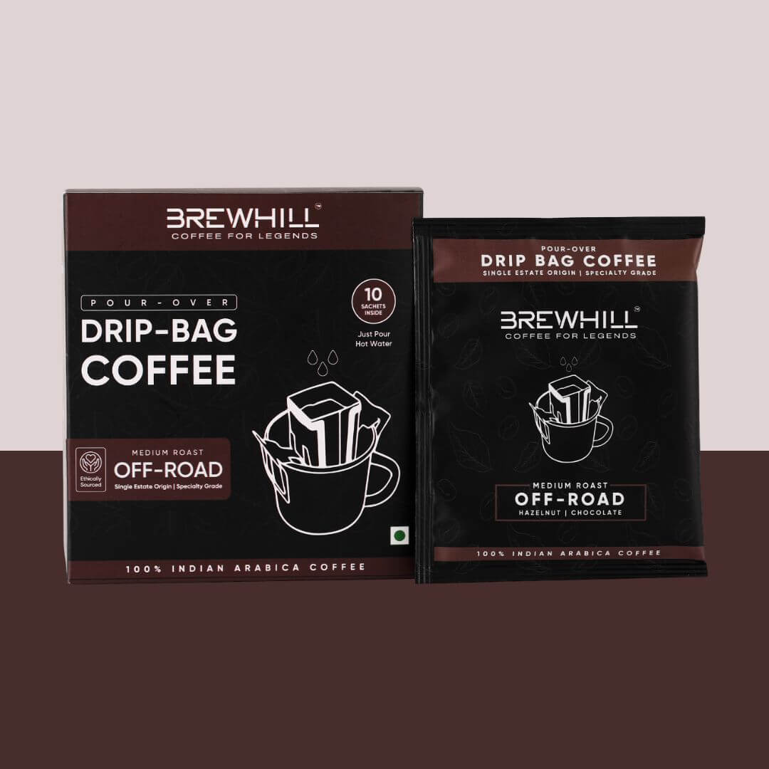 Brewhill Coffee BREWHILL Pour Over Drip Bag Coffee | Off-Road | Medium Roast
