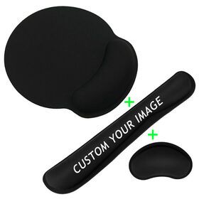 Wholesale Factory Price Wrist Rest for Computer Keyboard and Mouse Pad Support Memory Foam Set Best for Work Office GamingPopular