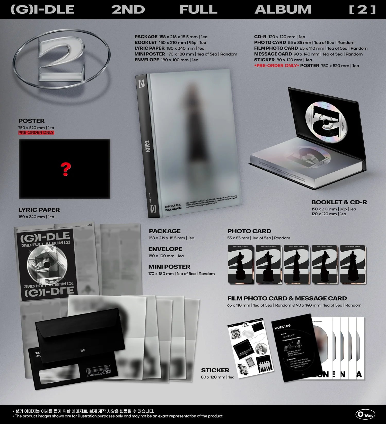 SmileKpop (G)I-DLE - [2] (Fanplee Gift Included)