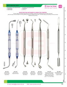 Bone Grafting Instruments Compactor/Tampers