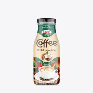 Coconut milk coffee