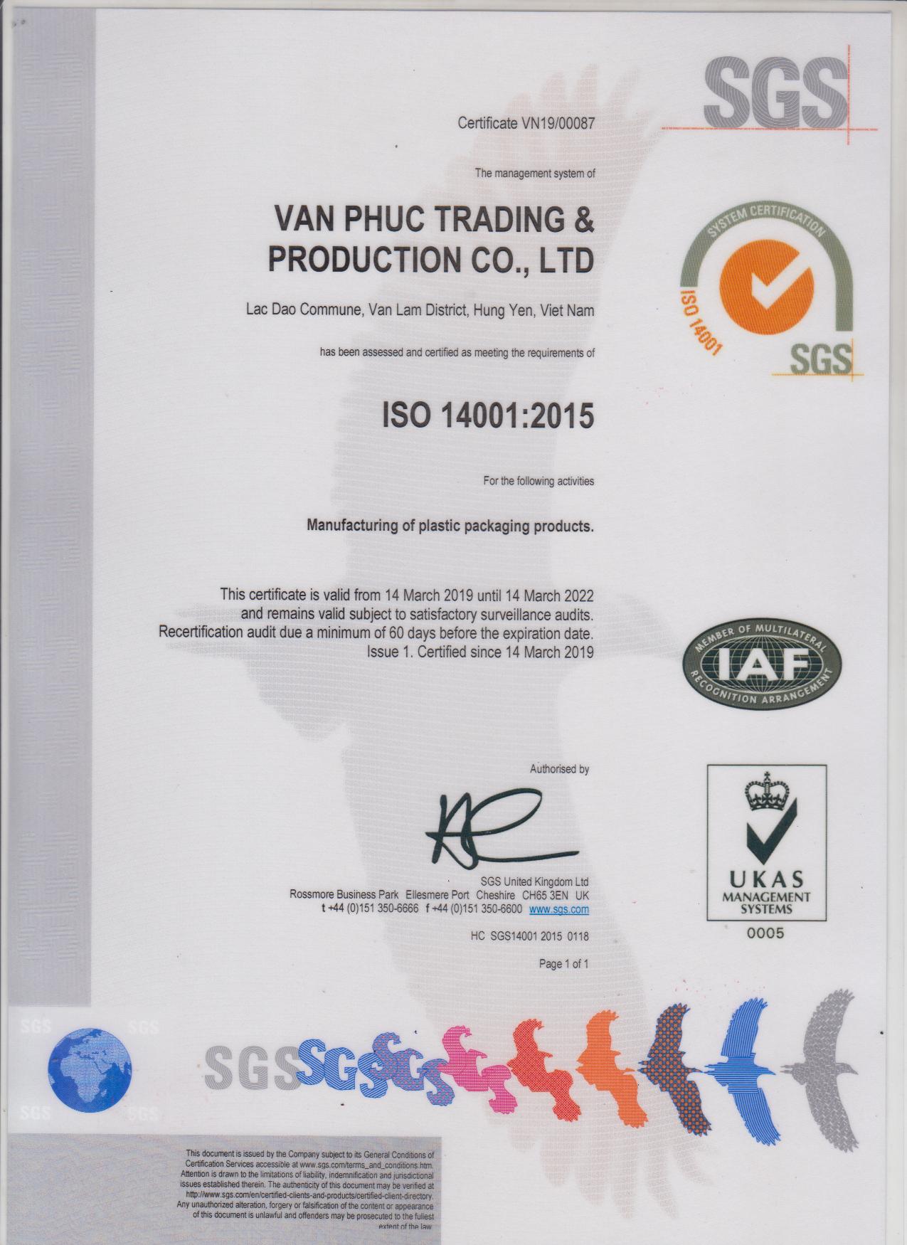 Van Phuc Trade and Production Company Limited factory image 5
