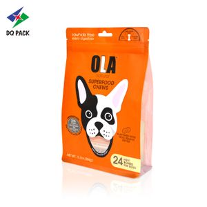 DQ PACK Custom Plastic Pet Dog Food Packaging Bag