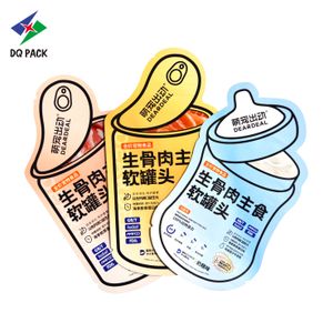 DQ PACK custom heat seal wet pet food packaging bag retort pouch manufacturer