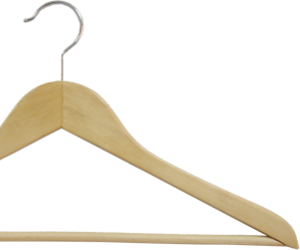 WOODEN  
HANGER