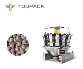 Packing machine with multihead weigher