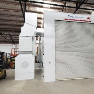 Manufacture Custom Big Industry Paint Booth for Trains, Planes, Steamship, Heavy-duty Construction Equipments