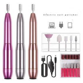 Professional New Arrival Portable Manicure Drill Nail Tools Salon E-File Cordless Nail Drill Rechargeable Nail Drill Machine