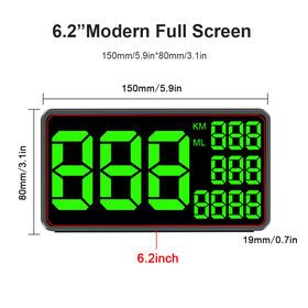 Kingneed C1090 gps HUD car Speedometer Digital Universal Headup Display overspeed Alarm car o'clock