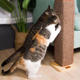 Sisal Sofa Furniture Protector Vertical Cat Scratcher Mat Scratching Post for Cats