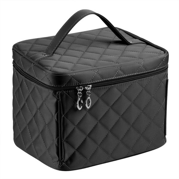 Cosmetic bag foldable makeup women for artist