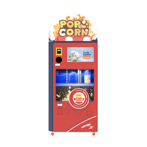 Popular Fast Food Cinema Popcorn Vending Machines Automatic Snacks Popcorn Vending Machine