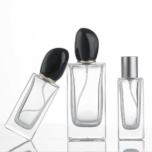 Glass perfume bottle