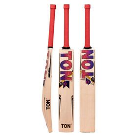 SS Cricket SS Ton Super English Willow Cricket Bat with bat cover sports equipments with embossed chrome sticker