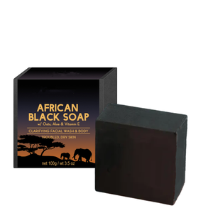 Argan oil Body Soap Cleansing Moisturizing Black Soap For Hair