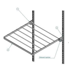 Factory Cheap Price Space Saving Clothes Wire Shelf Mesh Drying Rack Lingerie space saving drying rack Hanging Drying Rack