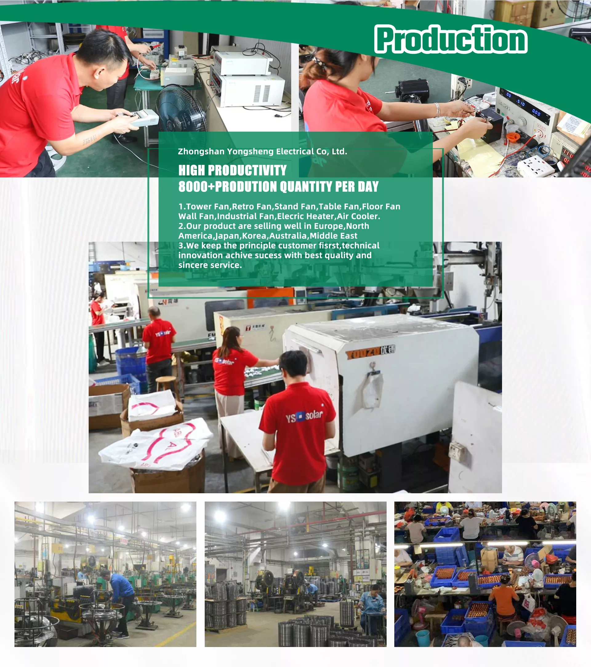Zhongshan Baogao Electrical Co., Ltd. Stand Fan