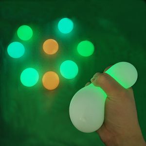 Toys Custom Design Air Vent Squishy Stress Relief Fidget Glow Stress Sticky Toy Balls For Kids