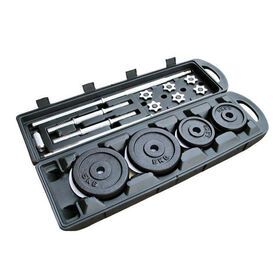 Custom Logo 20kg 30kg 50kg Weight Lifting Dumbbells Round Paint Barbell Dumbbell Cast Iron Adjustable Dumbbell Set
