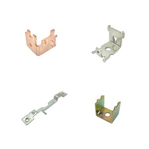 Brass Stamping Parts Electrical Contact for Relay Switch