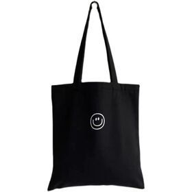 Souvenir gift bags Cotton Fabric Handbag Student Big Books Tote Large Capacity Cloth Shopping Bags For Ladies