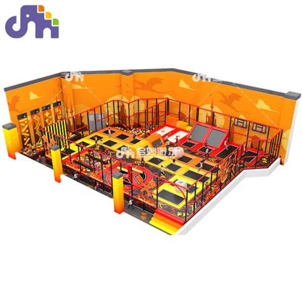 Kids Indoor Playground Trampoline Jumping Bed for Trampoline Park Essential Equipment for Fun and Active Play