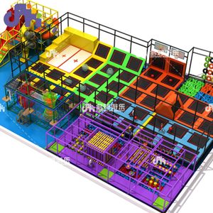 Domerry Commercial Trampoline Park Large Customized Jumping Trampoline for Kids