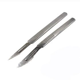 Surgical blade 22 includes metal handles suitable for peeling crafts medical surgical instruments equipment packaging