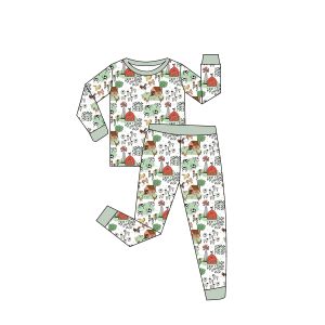 factory sale kids clothes farm bamboo cotton children clothing boutique pajamas spring little boy clothing