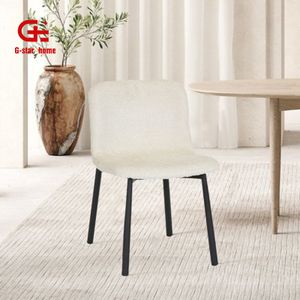Dinning Chair Living Room Modern Luxury Nordic Hotel Restaurant Chair Fabric Kitchen Dining Room Chair