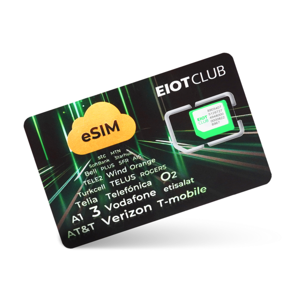 eSIM (Physical Card) Free 1GB US/EU Mobile Data
