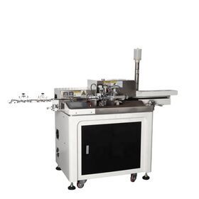 Double ends wire cut strip twist dipping machine automatic cable stripping twisting cutting tinning manufacturing machine