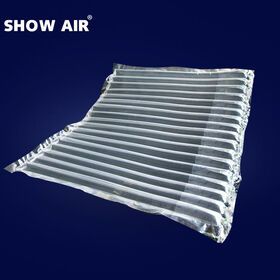 Inflatable Bubble Sheet Laptop Air Bubble Film Rolls Column Packing Bag Transparent Edge Customized Box Packaging Film Shock